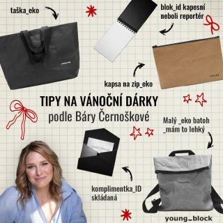 Tipy na dárky podle naší skvělé ambasadorky Báry Černoškové.🎁 Bára pro vás vybrala svých pět nejoblíbenějších produktů od...
